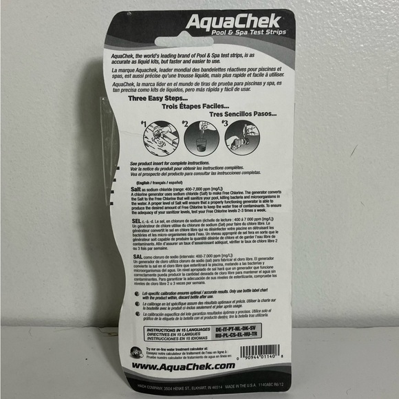 AquqChek Pool & Spa Test Strips - Picture 3 of 4